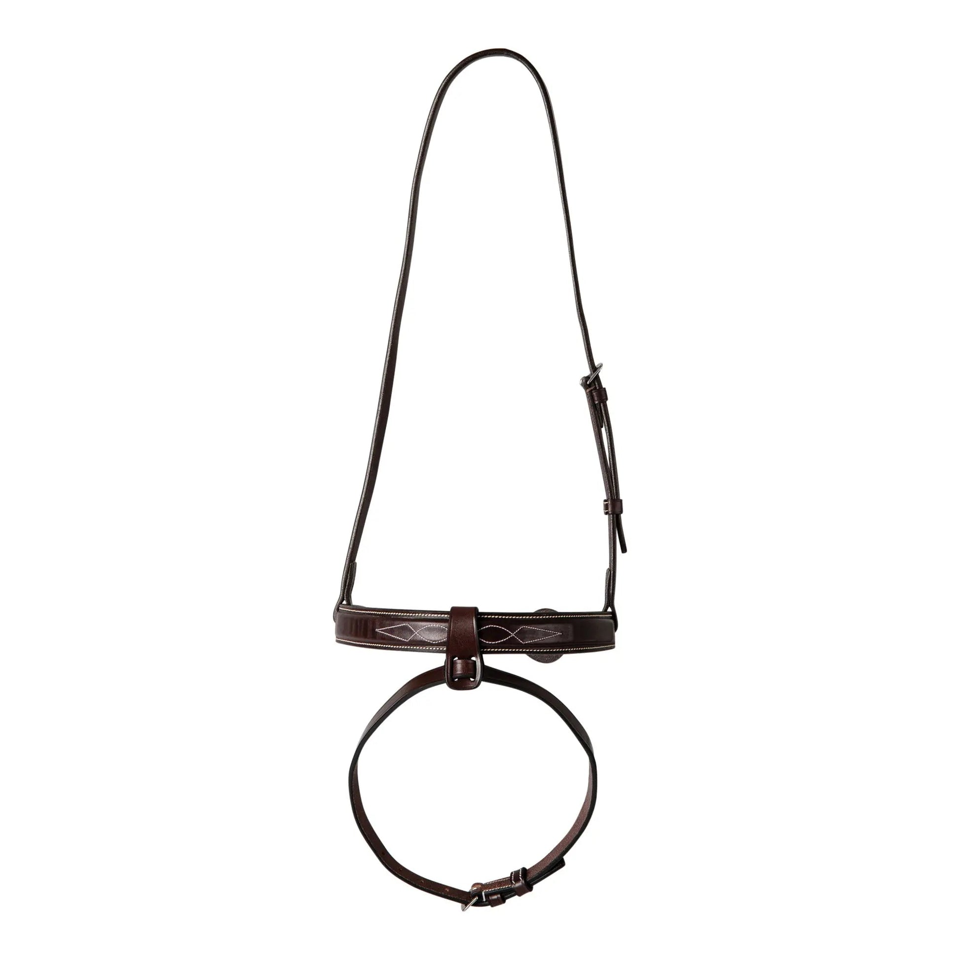 Huntley Equestrian Flash Leather Loop Noseband Attachment - Tampa Home & Garden Store