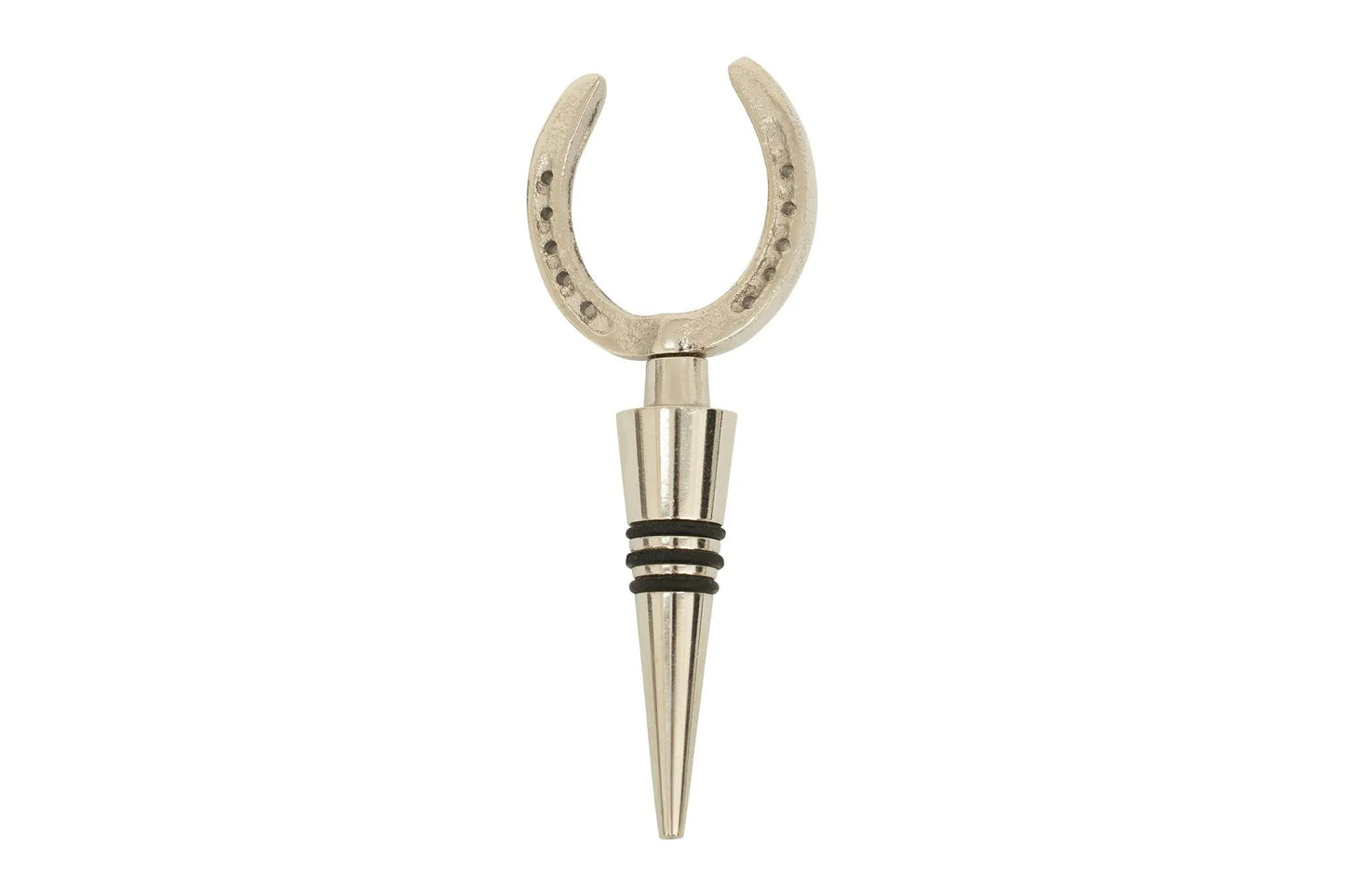 Huntley Equestrian Horse Shoe shaped Bottle Stopper - Tampa Home & Garden Store