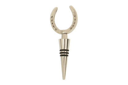 Huntley Equestrian Horse Shoe shaped Bottle Stopper - Tampa Home & Garden Store