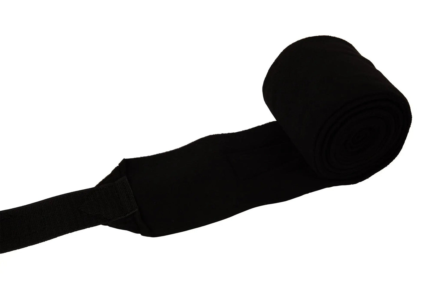 Huntley Equestrian Polo Fleece Wraps, Set of 4, Black - Tampa Home & Garden Store