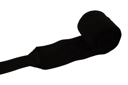 Huntley Equestrian Polo Fleece Wraps, Set of 4, Black - Tampa Home & Garden Store