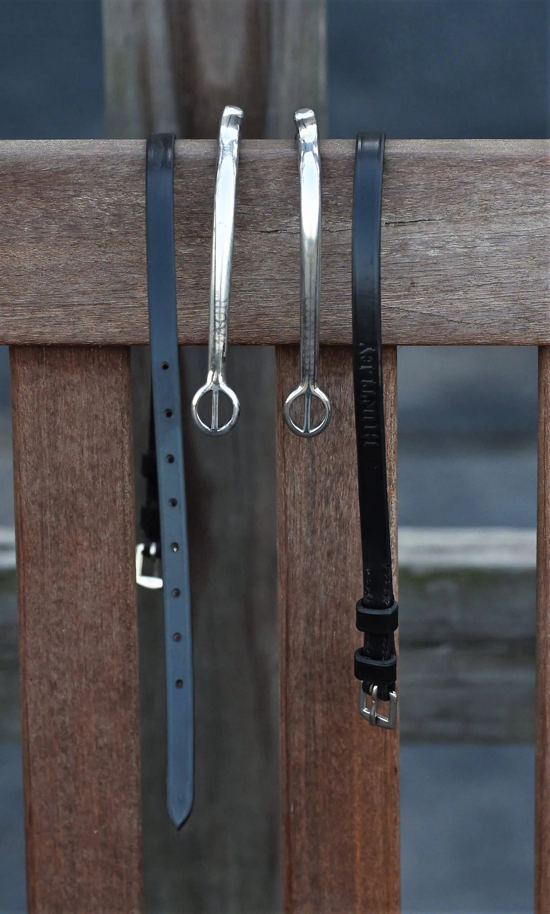 Huntley Equestrian Premium English Leather Spur Straps - Tampa Home & Garden Store