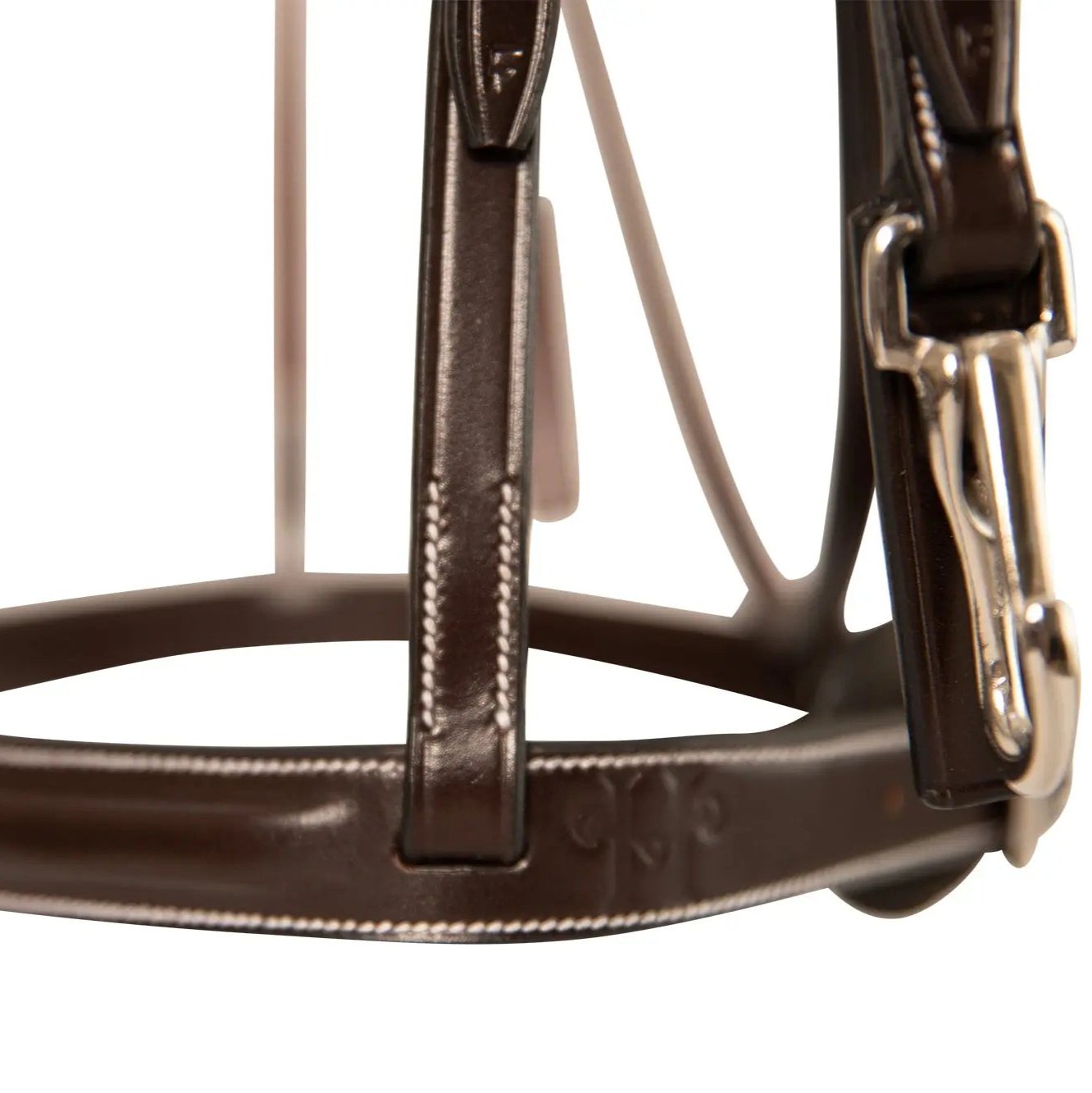 Huntley Equestrian Sedgwick Fancy Stitched Bridle with Cheek Clips and Reins - Tampa Home & Garden Store