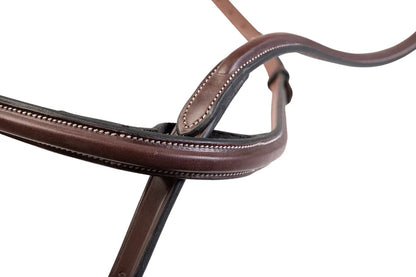 Huntley Equestrian Sedgwick Fancy Stitched Raised Standing Martingale - Tampa Home & Garden Store