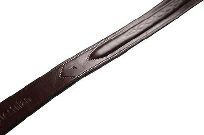Huntley Equestrian Sedgwick Fancy Stitched Running Martingale, Cob size - Tampa Home & Garden Store