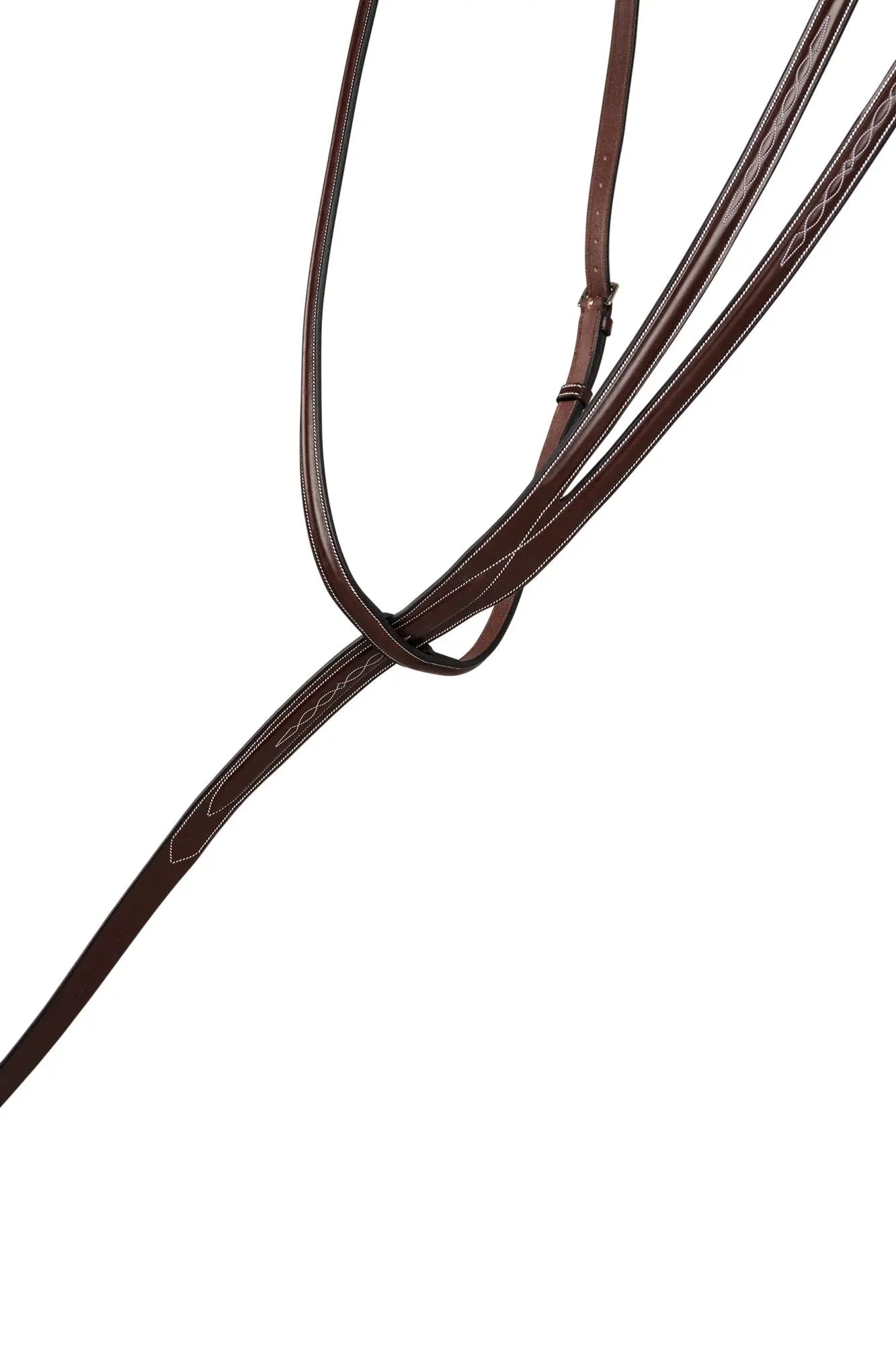 Huntley Equestrian Sedgwick Fancy Stitched Running Martingale, Cob size - Tampa Home & Garden Store