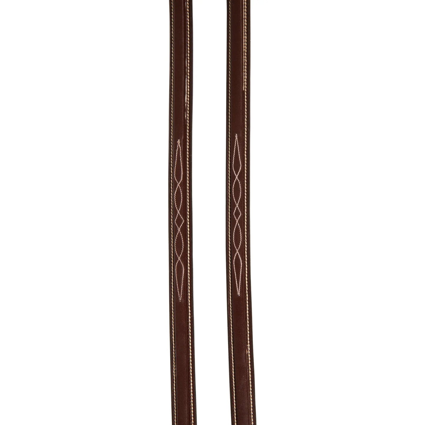 Huntley Equestrian Sedgwick Fancy Stitched Square Raised Laced Reins - Tampa Home & Garden Store