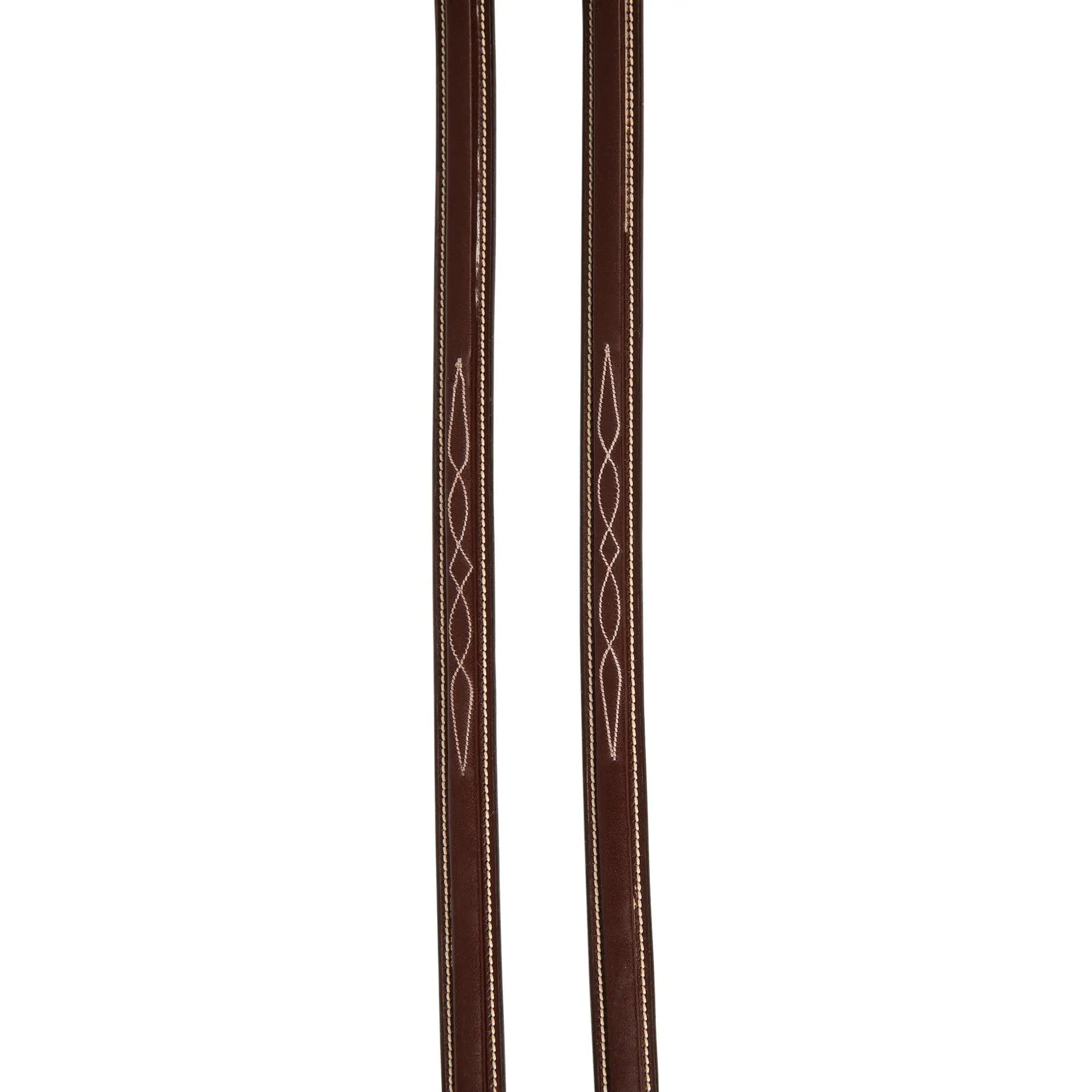 Huntley Equestrian Sedgwick Fancy Stitched Square Raised Laced Reins - Tampa Home & Garden Store