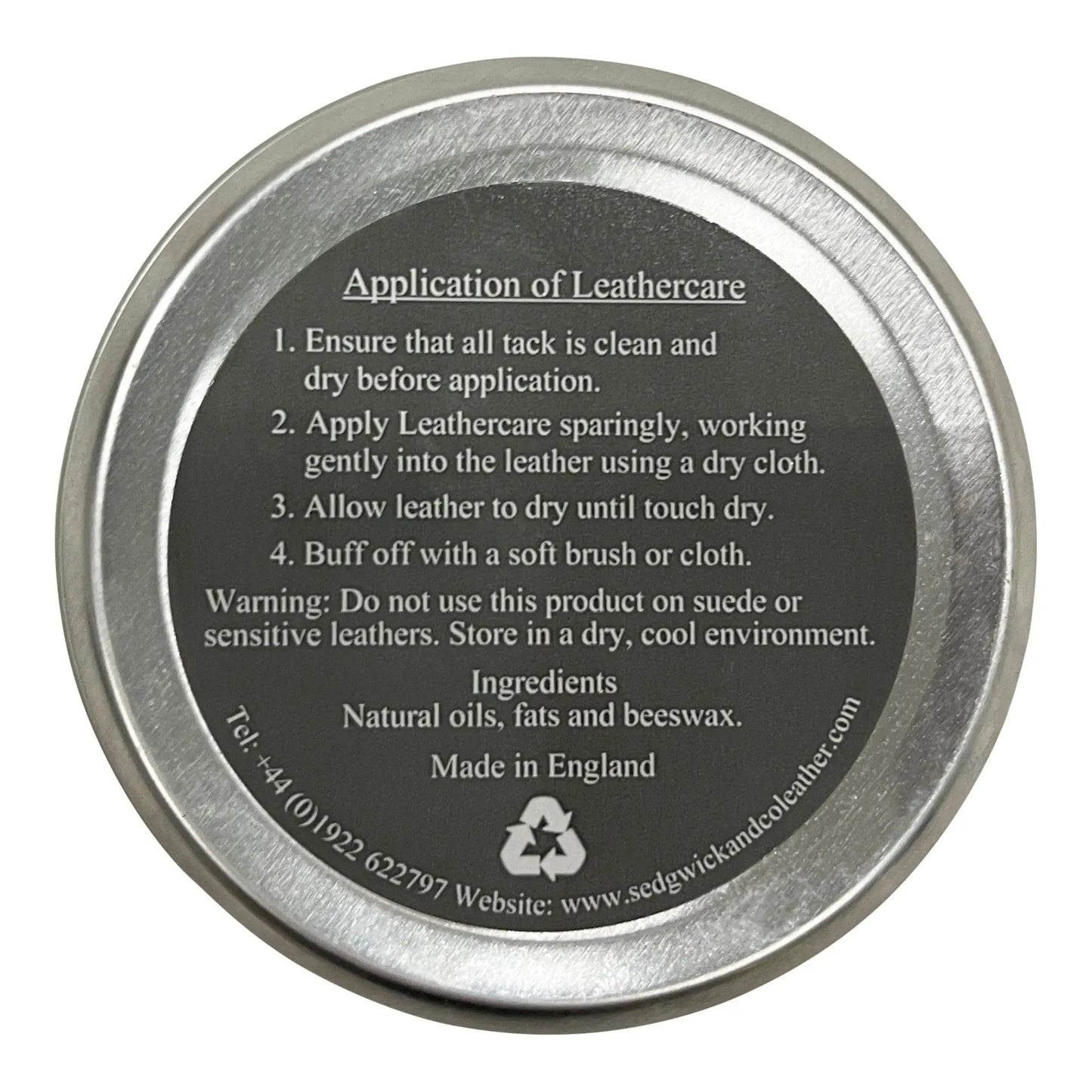Huntley Equestrian Sedgwick Leather Care - Tampa Home & Garden Store