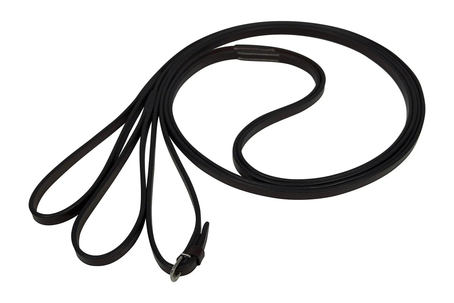 Huntley Equestrian Sedgwick Leather Draw Reins With Loop Ends - Tampa Home & Garden Store