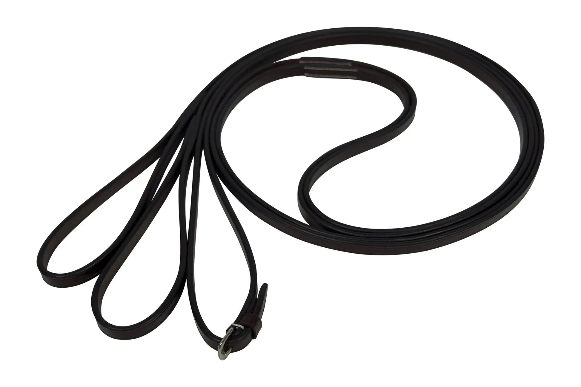 Huntley Equestrian Sedgwick Leather Draw Reins With Loop Ends - Tampa Home & Garden Store