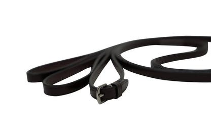 Huntley Equestrian Sedgwick Leather Draw Reins With Loop Ends - Tampa Home & Garden Store