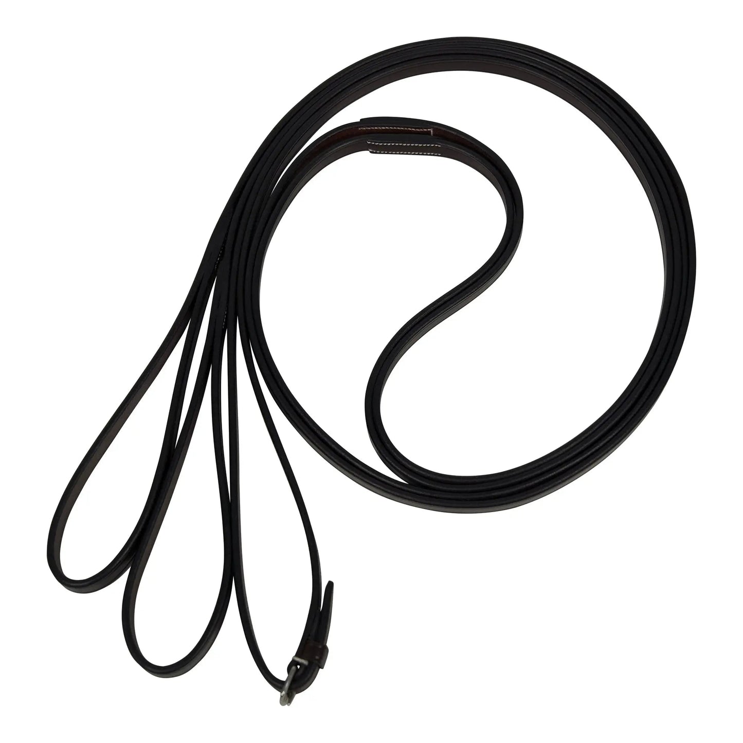Huntley Equestrian Sedgwick Leather Draw Reins With Loop Ends - Tampa Home & Garden Store