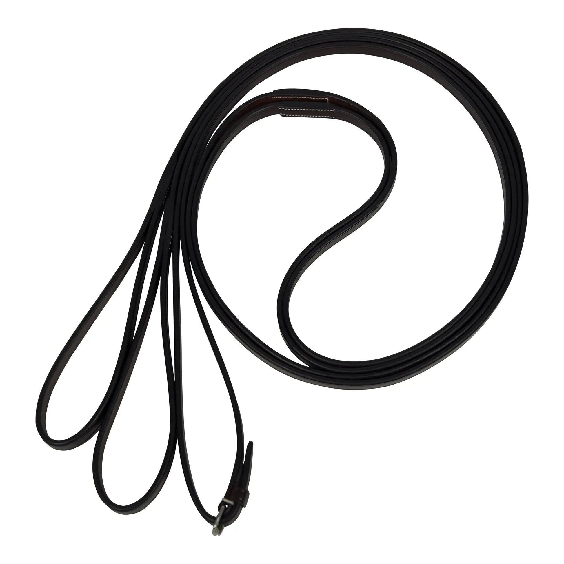 Huntley Equestrian Sedgwick Leather Draw Reins With Loop Ends - Tampa Home & Garden Store