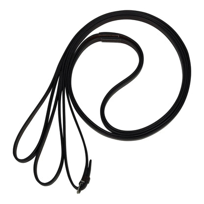 Huntley Equestrian Sedgwick Leather Draw Reins With Loop Ends - Tampa Home & Garden Store
