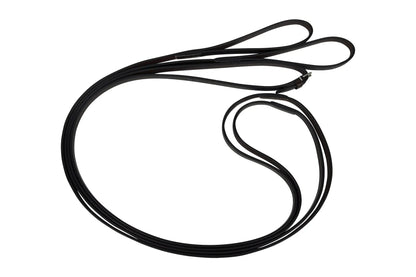Huntley Equestrian Sedgwick Leather Draw Reins With Loop Ends - Tampa Home & Garden Store