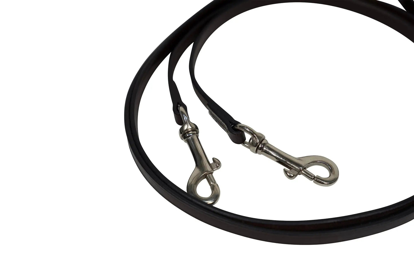 Huntley Equestrian Sedgwick Leather Draw Reins With Snap Ends - Tampa Home & Garden Store