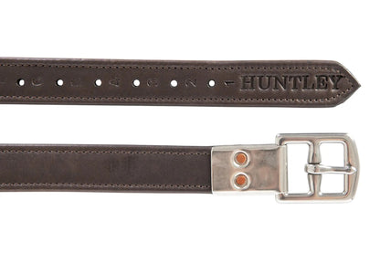 Huntley Equestrian Sedgwick Leather Flat Buckle Stirrup Leathers - Tampa Home & Garden Store