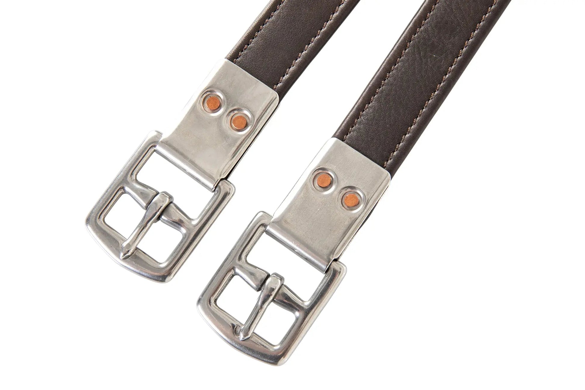 Huntley Equestrian Sedgwick Leather Flat Buckle Stirrup Leathers - Tampa Home & Garden Store