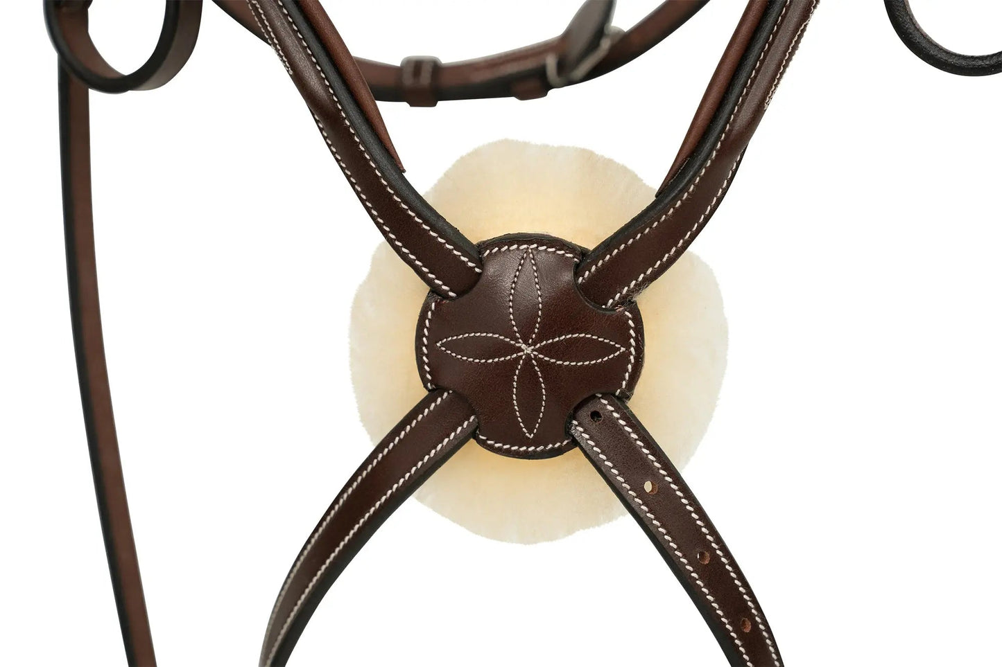 Huntley Equestrian Sedgwick Leather Padded Monocrown Figure 8 Bridle - Tampa Home & Garden Store