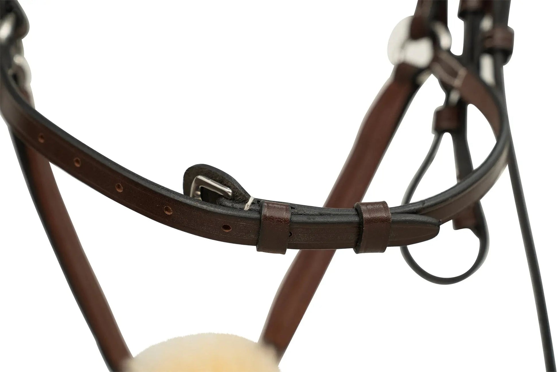 Huntley Equestrian Sedgwick Leather Padded Monocrown Figure 8 Bridle - Tampa Home & Garden Store