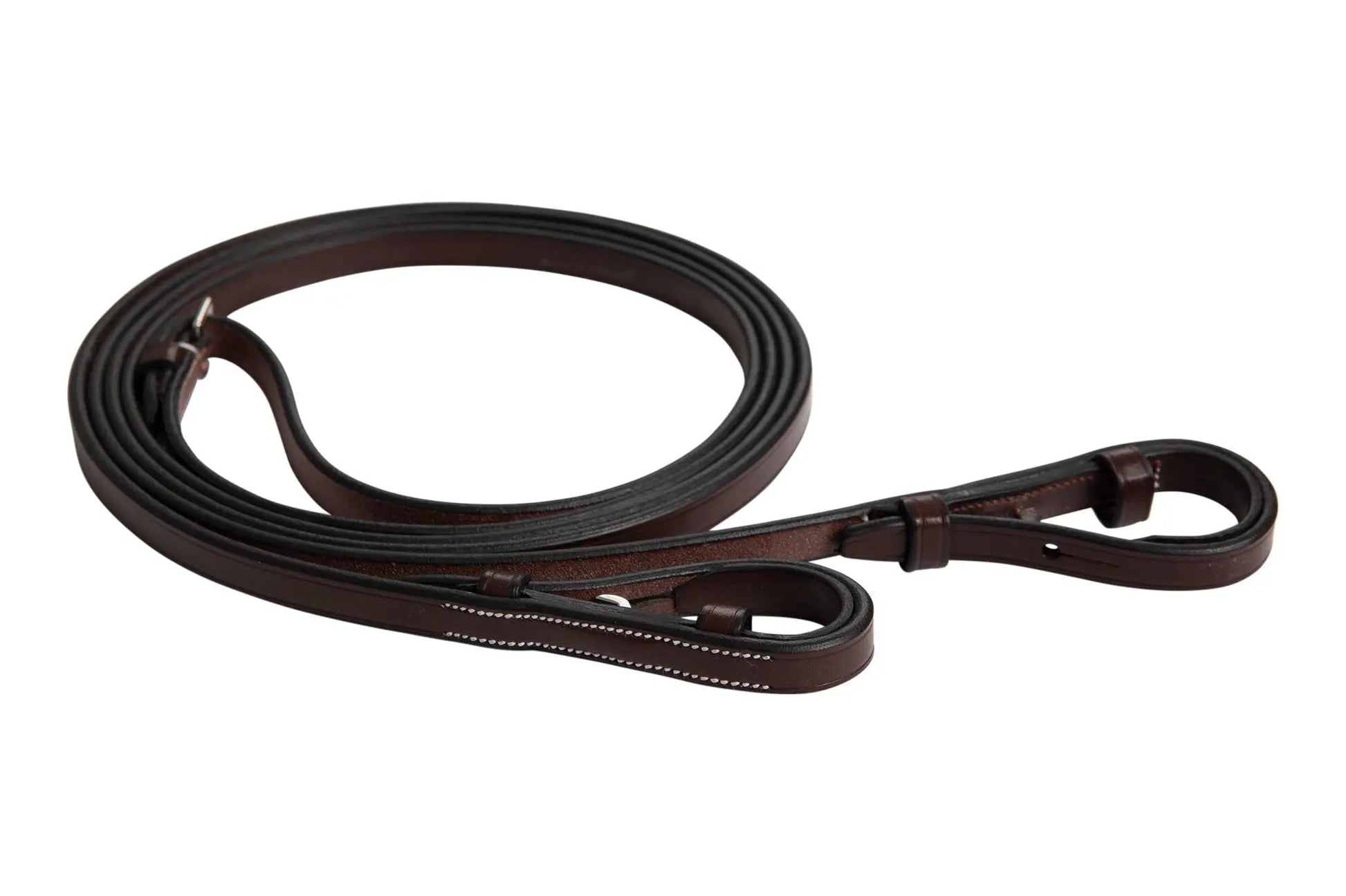 Huntley Equestrian Sedgwick Pelham Flat Curb Rein - Tampa Home & Garden Store
