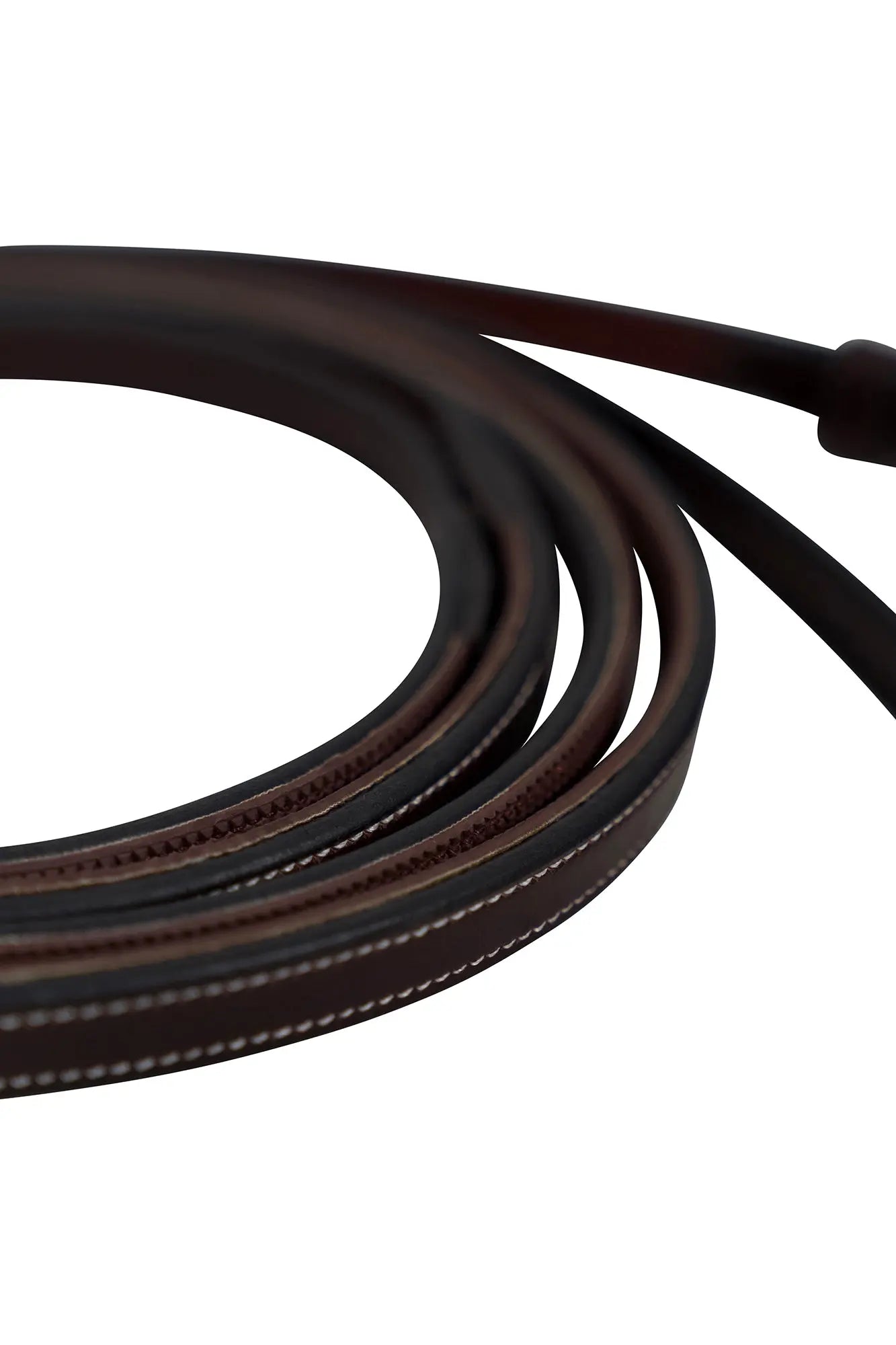 Huntley Equestrian Sedgwick Pelham Flat Curb Reins, Rubber Lined - Tampa Home & Garden Store
