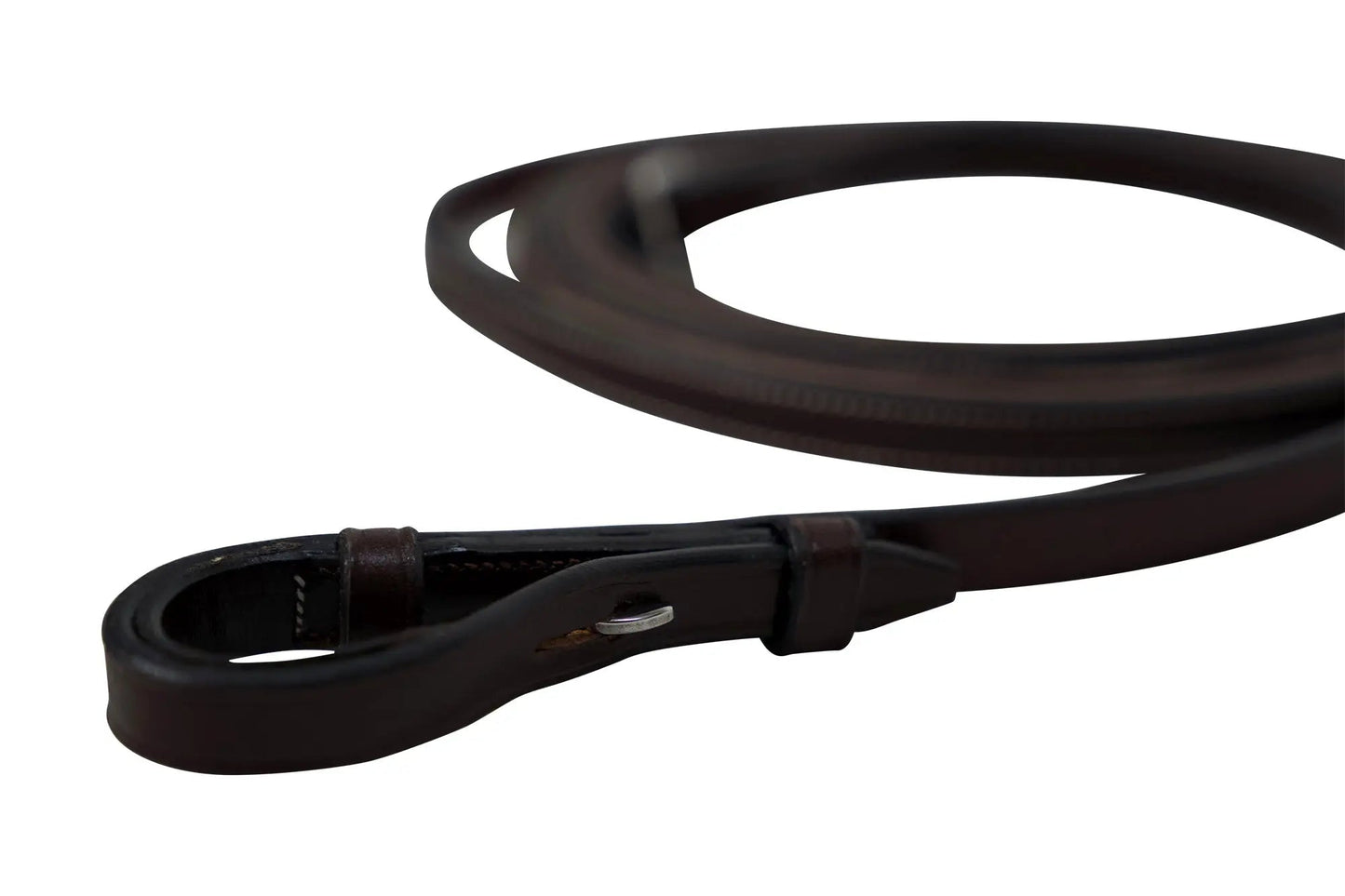 Huntley Equestrian Sedgwick Pelham Flat Curb Reins, Rubber Lined - Tampa Home & Garden Store
