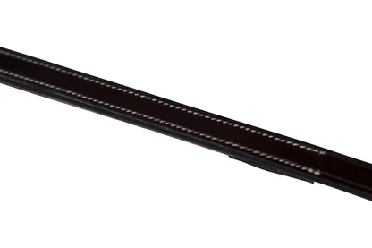 Huntley Equestrian Sedgwick Pelham Flat Curb Reins, Rubber Lined - Tampa Home & Garden Store
