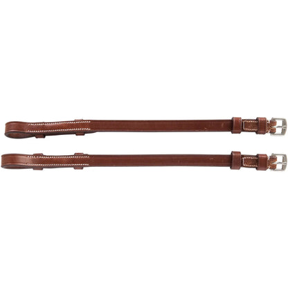 Huntley Equestrian Sedgwick Traditional Cheek Pieces - Tampa Home & Garden Store