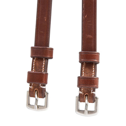 Huntley Equestrian Sedgwick Traditional Cheek Pieces - Tampa Home & Garden Store