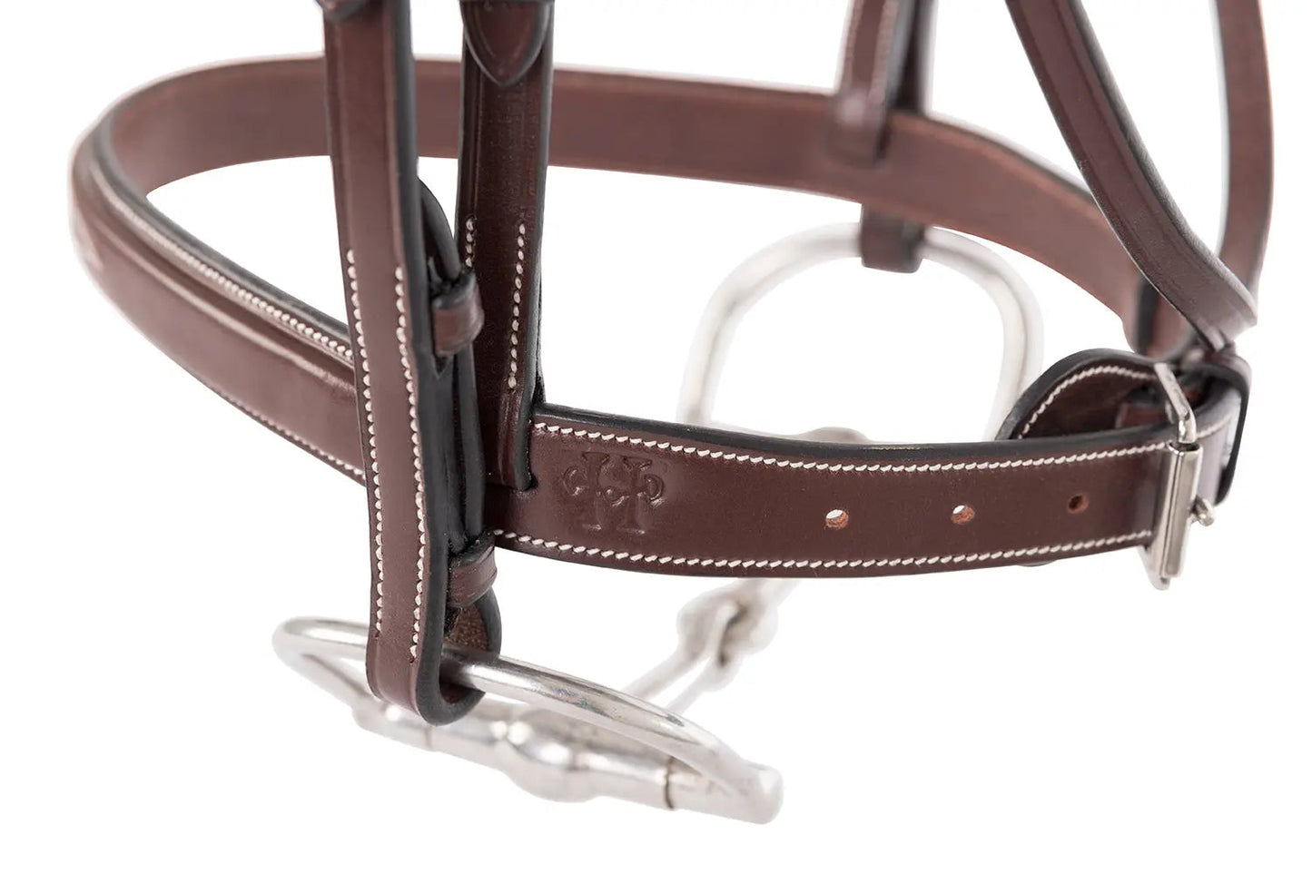 Huntley Equestrian Sedgwick Traditional Cheek Pieces - Tampa Home & Garden Store