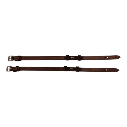 Huntley Equestrian Sedgwick Traditional Cheek Pieces - Tampa Home & Garden Store