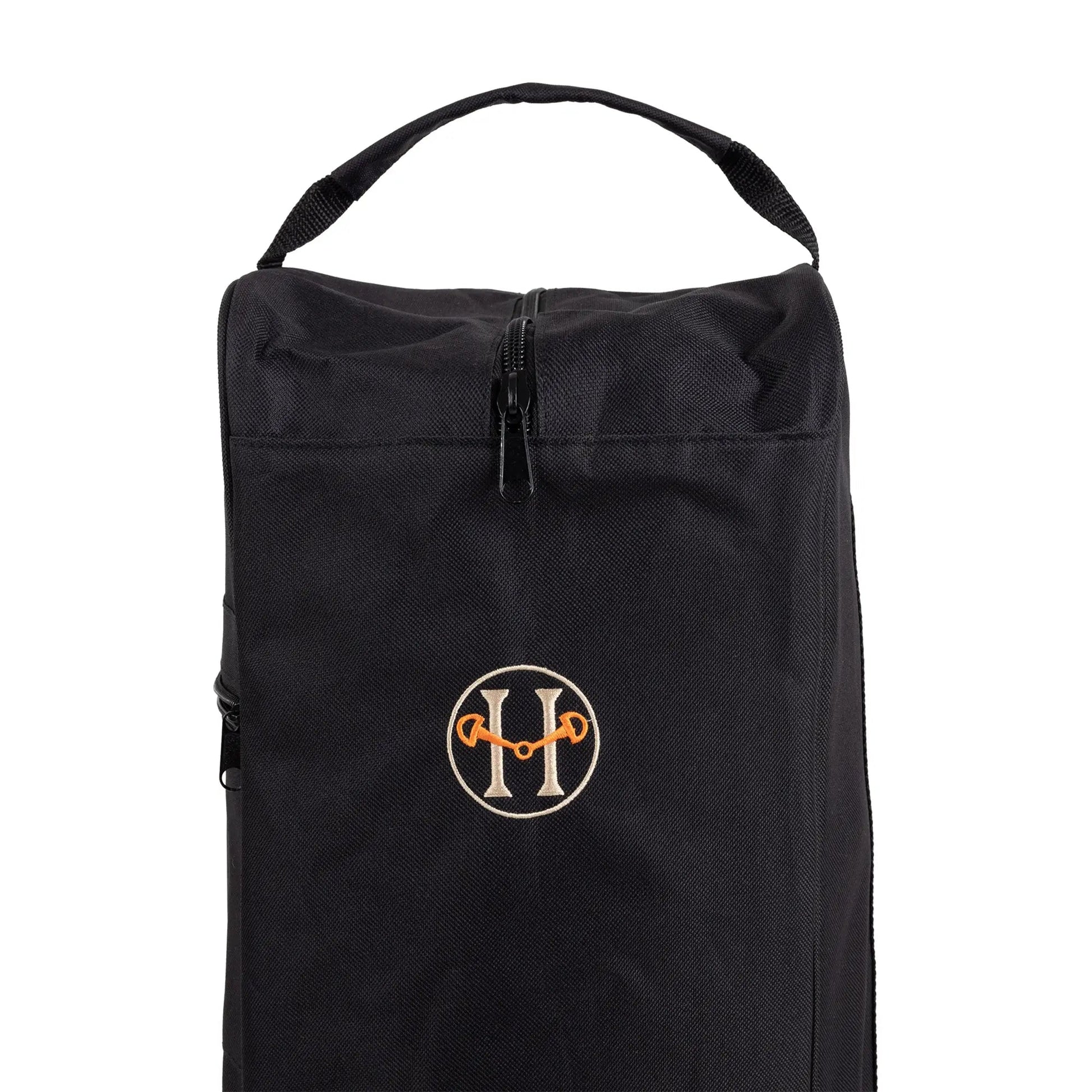 Huntley Equestrian Tall Riding Boot Bag, Black - Tampa Home & Garden Store
