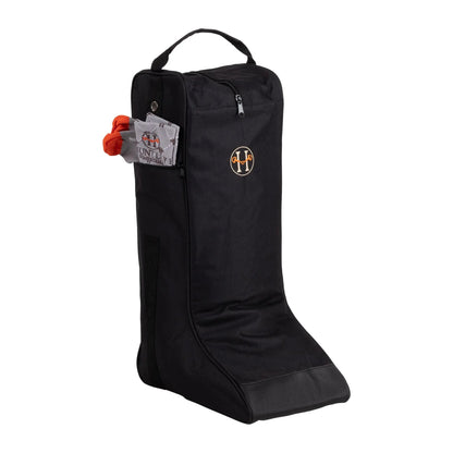 Huntley Equestrian Tall Riding Boot Bag, Black - Tampa Home & Garden Store