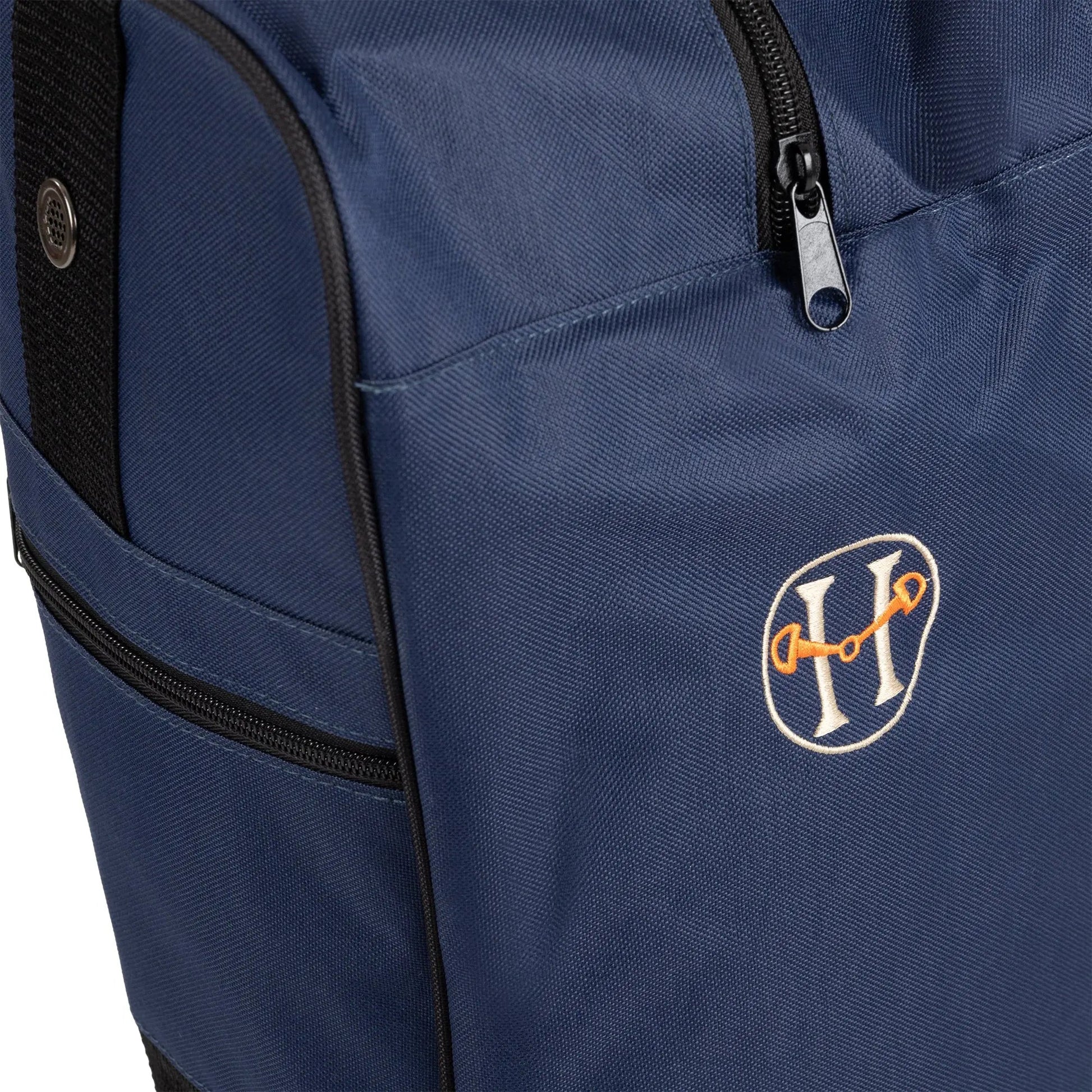Huntley Equestrian Tall Riding Boot Bag, Navy - Tampa Home & Garden Store