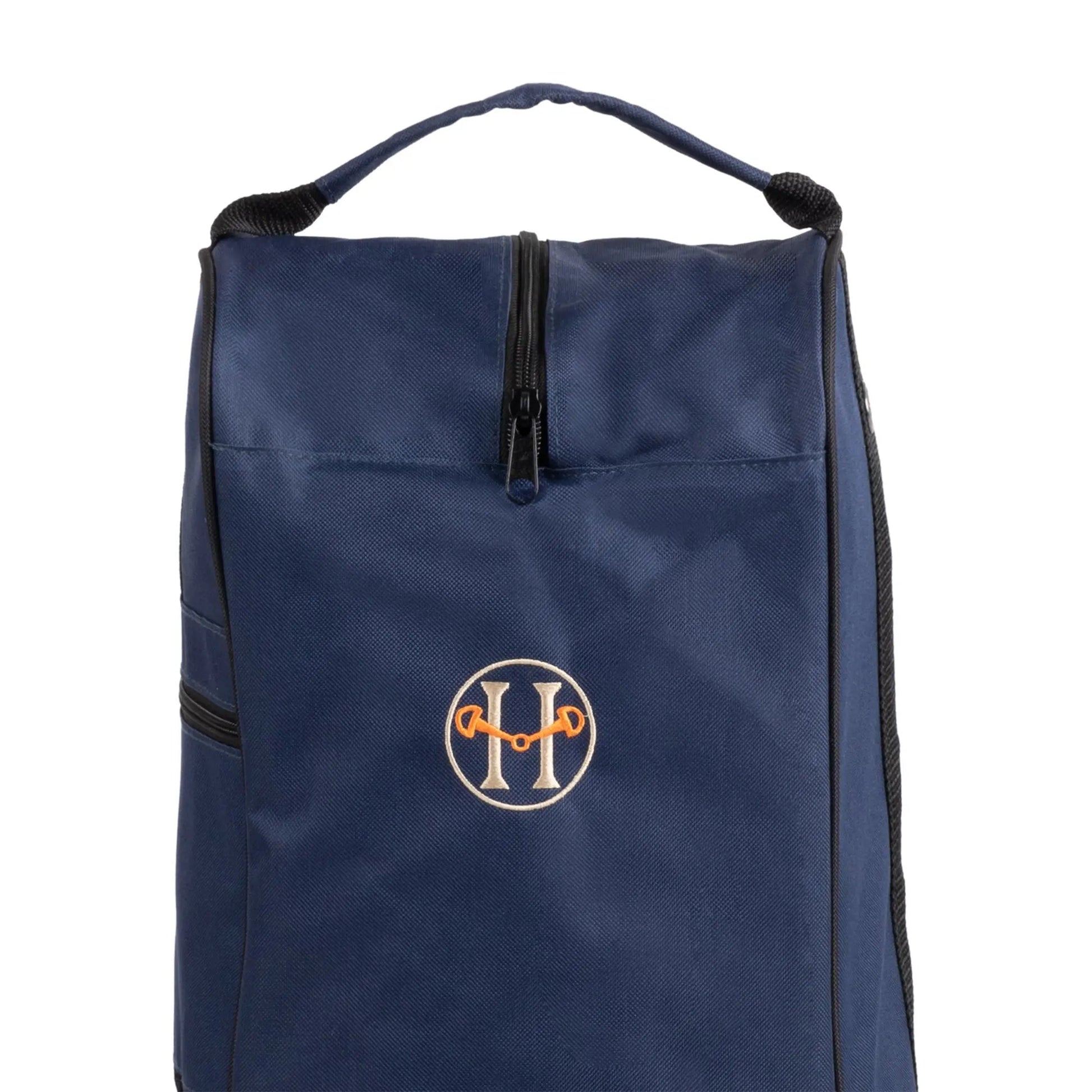 Huntley Equestrian Tall Riding Boot Bag, Navy - Tampa Home & Garden Store