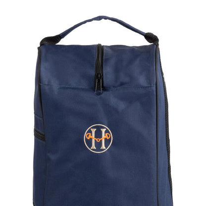 Huntley Equestrian Tall Riding Boot Bag, Navy - Tampa Home & Garden Store
