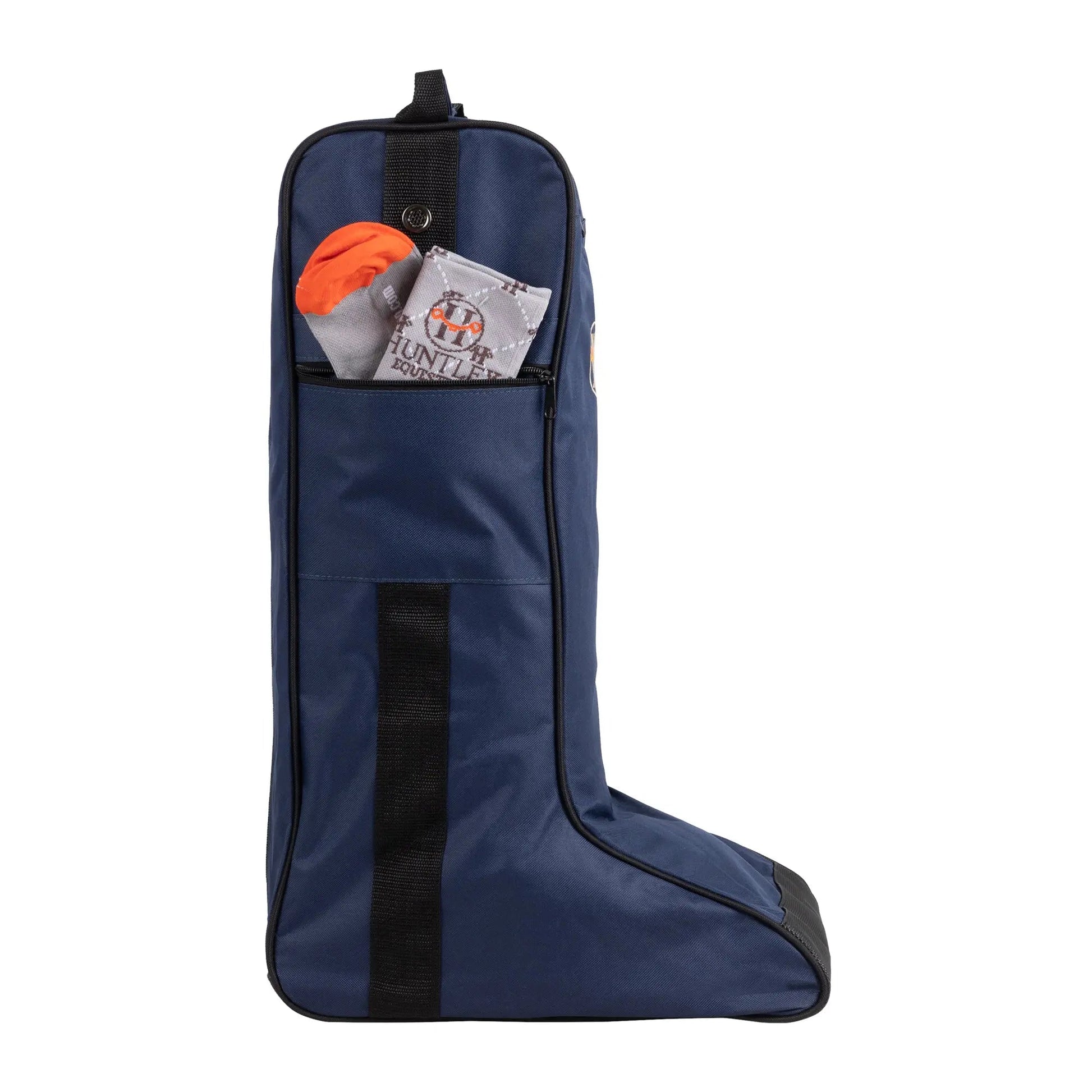 Huntley Equestrian Tall Riding Boot Bag, Navy - Tampa Home & Garden Store
