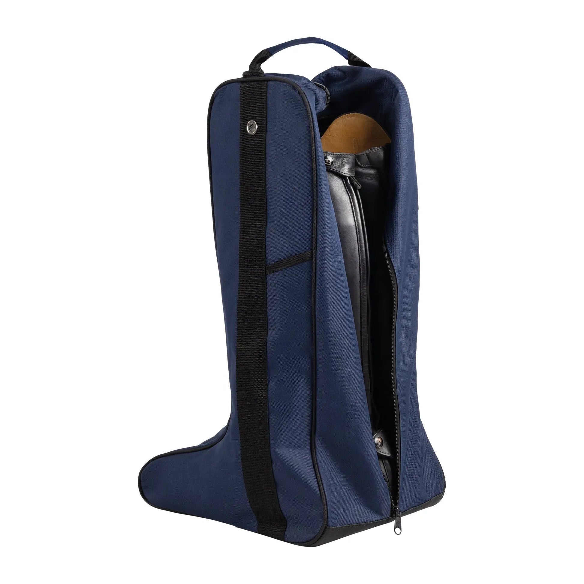 Huntley Equestrian Tall Riding Boot Bag, Navy - Tampa Home & Garden Store