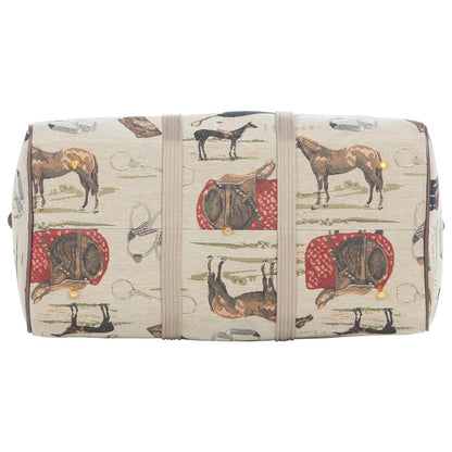 Huntley Equestrian Tapestry Duffle Bag-English Design - Tampa Home & Garden Store