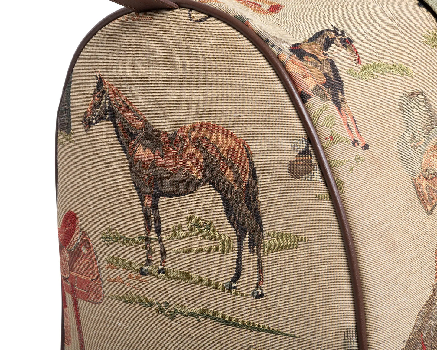 Huntley Equestrian Tapestry Duffle Bag-Western Design - Tampa Home & Garden Store