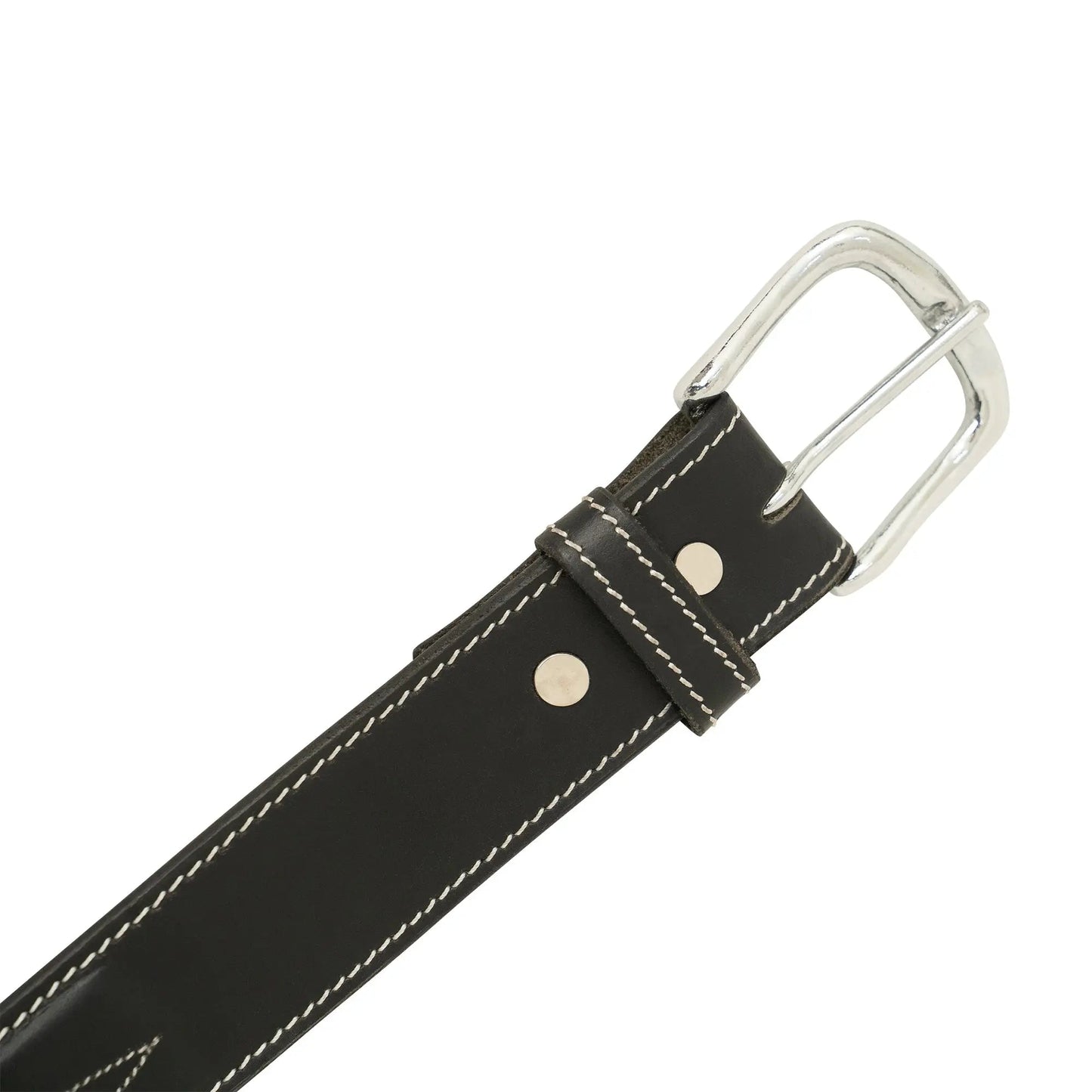 Huntley Fancy Stitched Ladies  1.5" Inch wide belt, Black - Tampa Home & Garden Store
