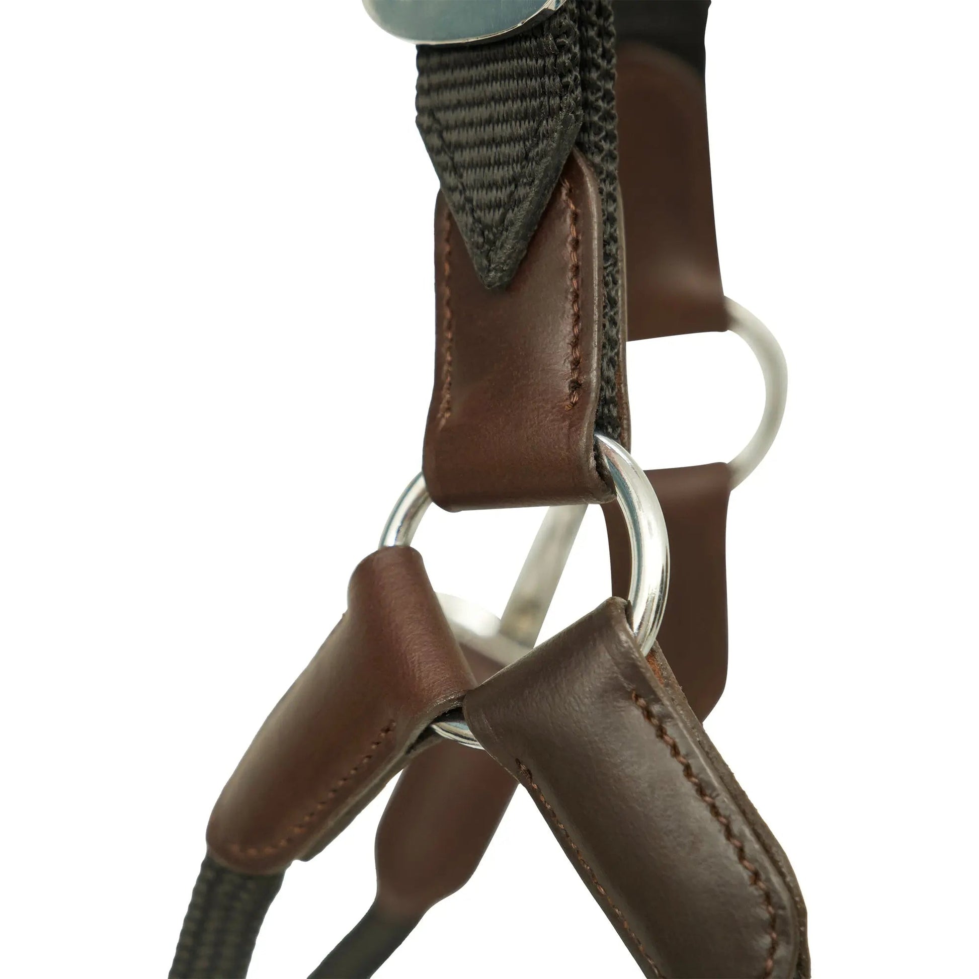 Huntley Nylon Halter and Removable Lead with Snap, Black - Tampa Home & Garden Store