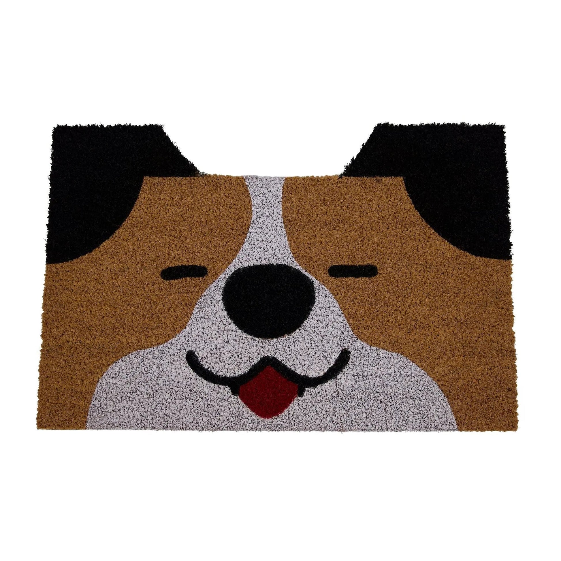 Huntley Pet Dog Print Natural Coir Doormat Anti Slip Backing - Tampa Home & Garden Store