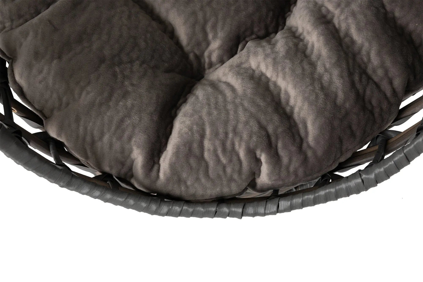 Huntley Pet Hemisphere Rattan Pet Bed, Elevated With Cushion - Tampa Home & Garden Store