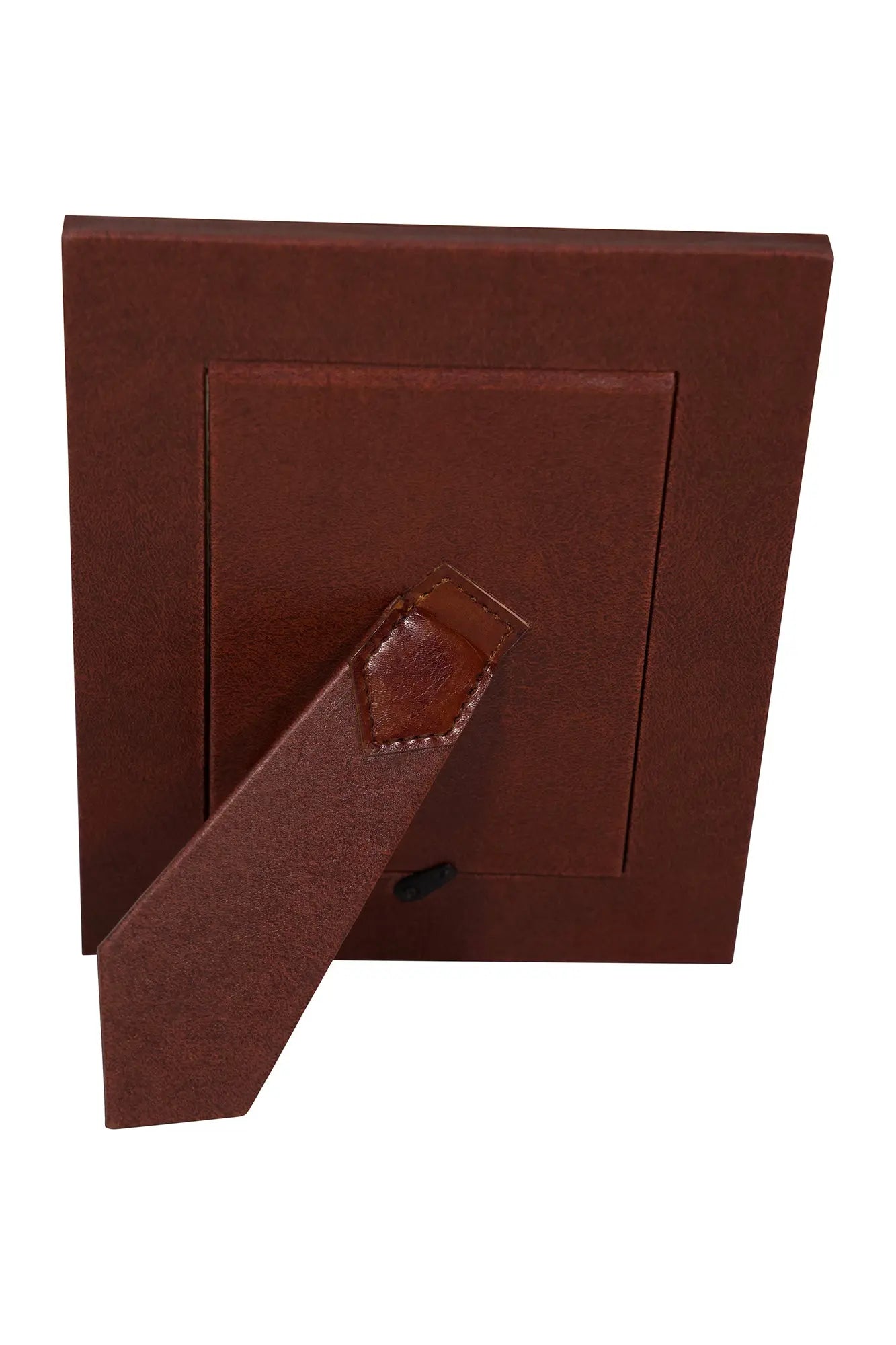 Huntley Pet Leather Picture Frame with Silver Bone Accent - Tampa Home & Garden Store