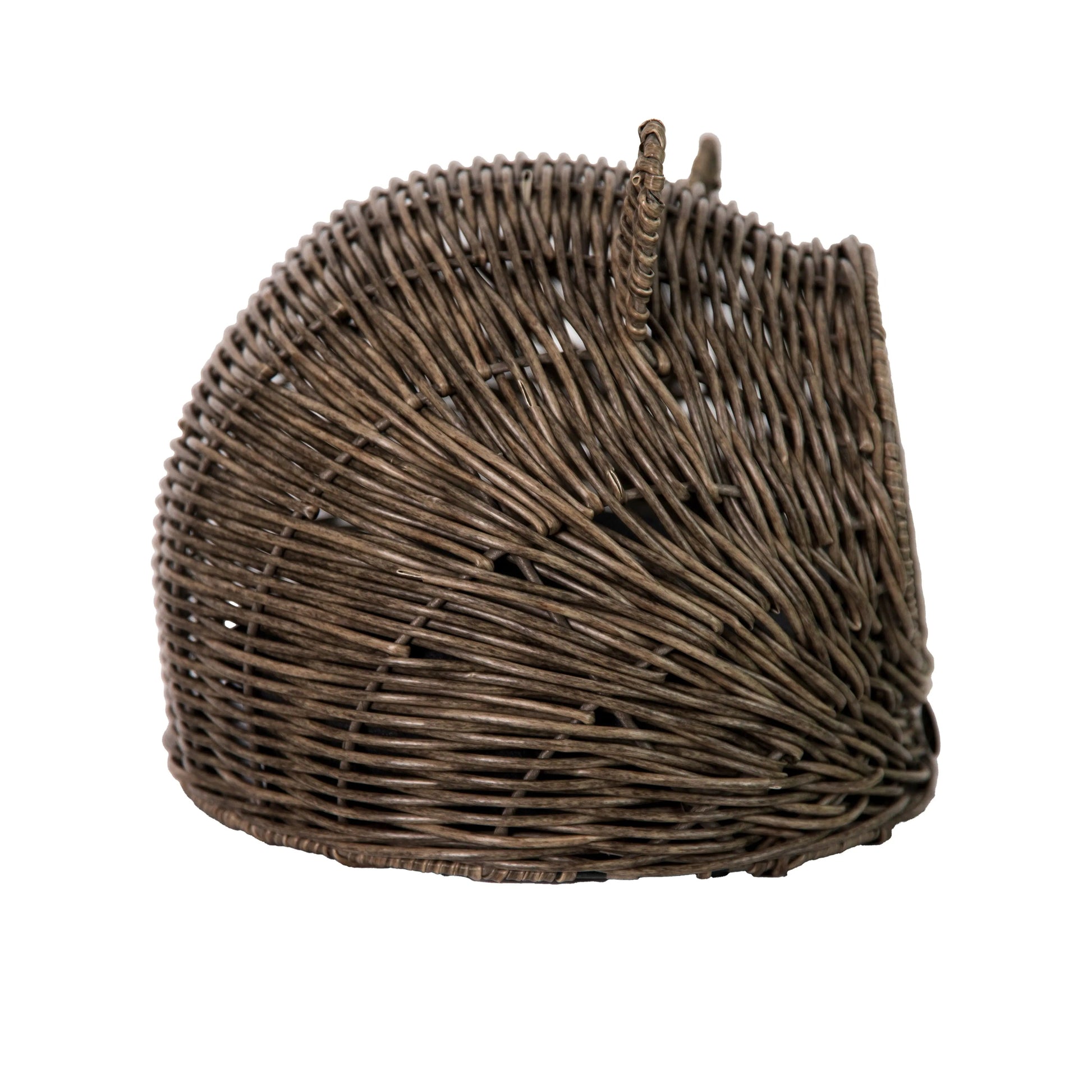 Huntley Pet Wicker Cat Shaped Play House Pet Bed with Cushion - Tampa Home & Garden Store