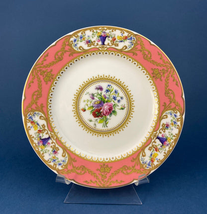 Hutschenreuther Limited Edition Wall Plate: Ursula Band Floral Art, 8" - Tampa Home & Garden Store