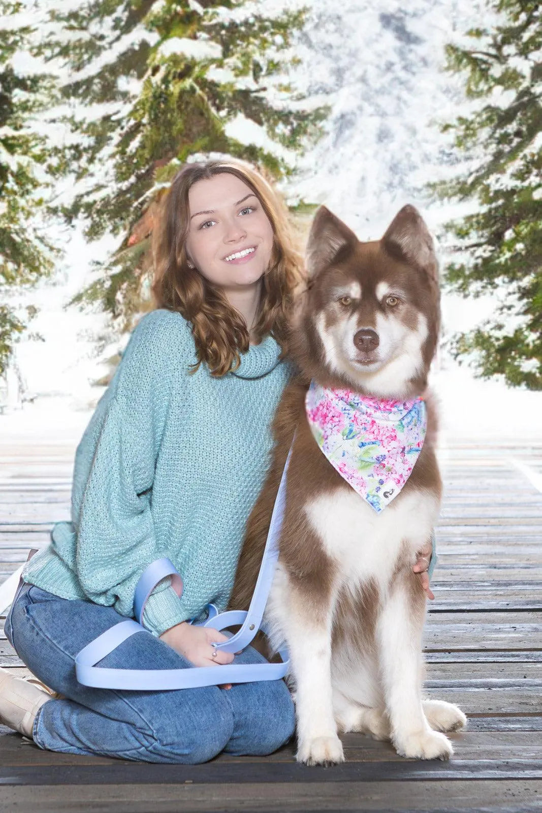 Hydrangea Haven Dog Bandana - Tampa Home & Garden Store